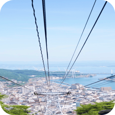 写真：ロープウェイ